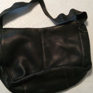 Fossil 75082 classic black sholder bag purse